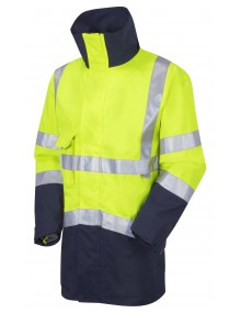 Leo Clovelly - ISO 20471 Class 3 Breathable  Anorak A04-Y/NV Foul Weather